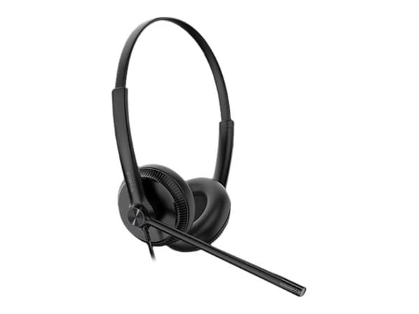 Yealink UH34 Dual - Hodesett - on-ear - kablet - USB - svart - UC-sertifisert