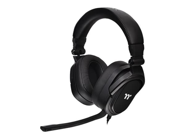 Thermaltake Argent H5 Stereo, Langallinen, Pelaaminen, 20 - 20000 Hz, 370 g, Kuulokkeet, Musta