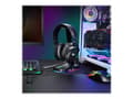 Pikkukuva 1 / 5: Thermaltake Argent H5 Stereo, Langallinen, Pelaaminen, 20 - 20000 Hz, 370 g, Kuulokkeet, Musta