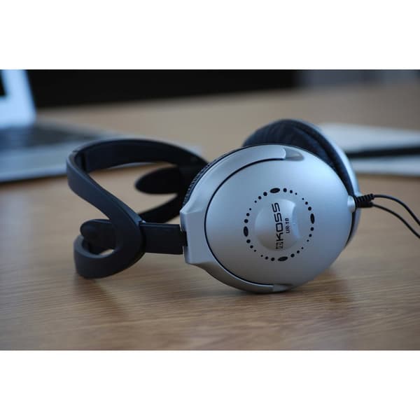 Hovedtelefon Over-Ear UR18 Sort/Sølv