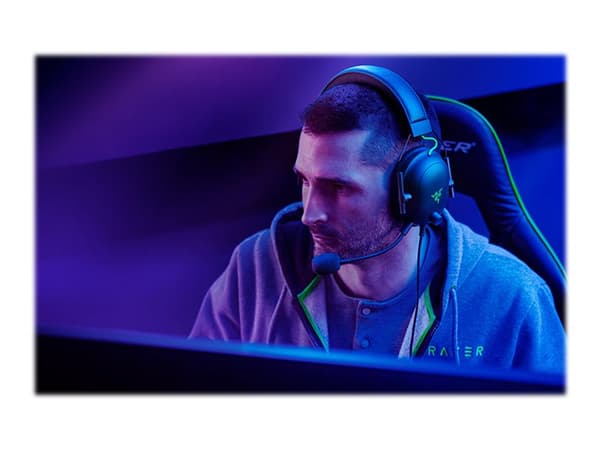 Razer BlackShark V2 - Special Edition - headset - fullstorlek - kabelansluten - 3,5 mm kontakt - ljudisolerande