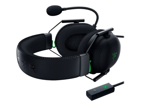 Razer BlackShark V2 - Special Edition - headset - fullstorlek - kabelansluten - 3,5 mm kontakt - ljudisolerande