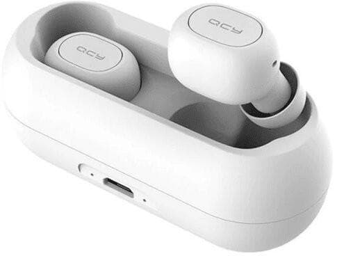 QCY T1C, Trådlös, Musik, Headset, Vit