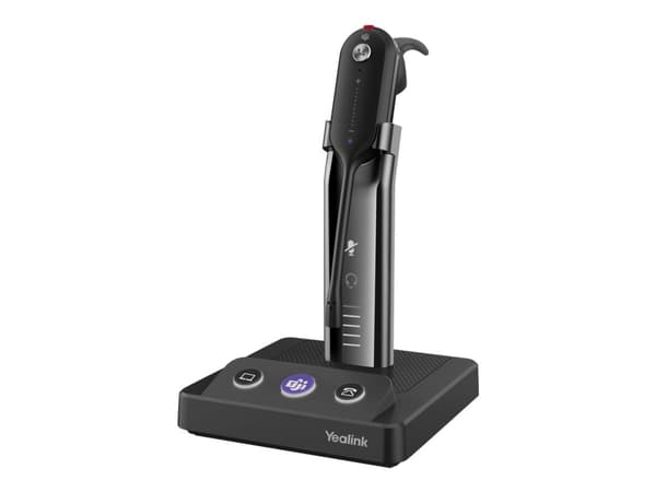 Headphones with microphone Yealink Yealink WH63 Teams Headset Microsoft Certified Teams Standard DECT Wireless Headset DECT Headset: Convertible Mult