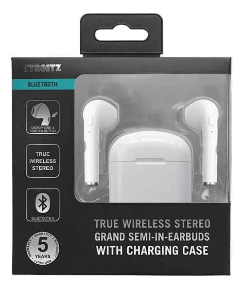 Original Streetz True Wireless Stereo Hörlurar - Vit