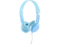 Pikkukuva 1 / 3: onanoff Travel On Ear Headset Wired Lapset Sininen kokoontaitettava, kuulokkeet, äänenvoimakkuuden säätö