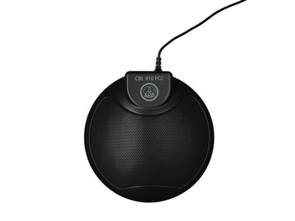 AKG CBL410 PCC, PC-mikrofon, 58 dB, 20 - 20000 Hz, Koblet med ledninger (ikke trådløs), 6.35 mm (1/4"), Sort