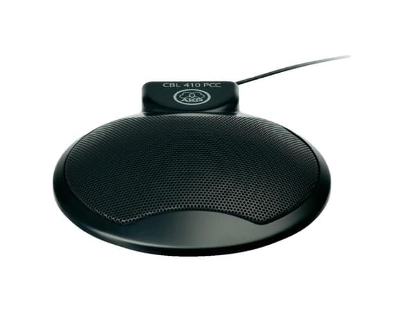AKG CBL410 PCC, PC-mikrofon, 58 dB, 20 - 20000 Hz, Koblet med ledninger (ikke trådløs), 6.35 mm (1/4"), Sort