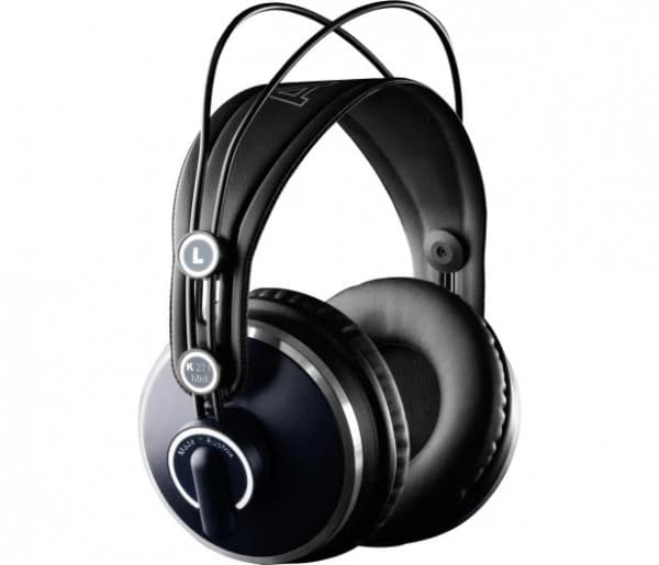 AKG K 271 MK II, Hörlurar, Huvudband, Musik, Svart, 3 m, Kabel