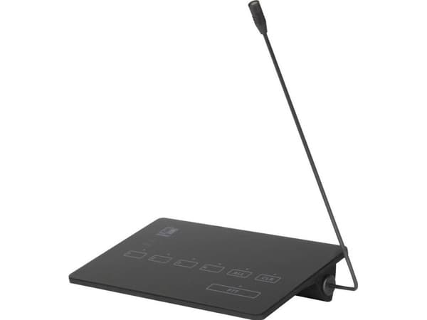 Audac SurfaceTouch MPX48 - Mikrofon - RJ-45 - sort, RAL 9004