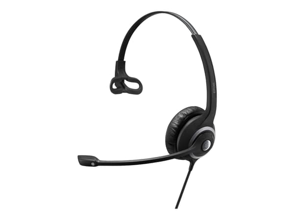 EPOS IMPACT SC 230 - 200 Series - hodesett - on-ear - kablet - Easy Disconnect - svart, sølv, svart med sølv