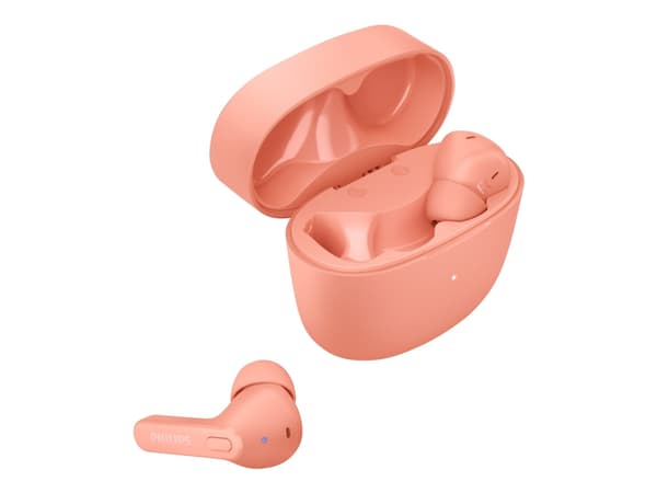 Philips TAT2206PK - True wireless-hodetelefoner med mikrofon - i øret - Bluetooth - lydisolerende - rosa