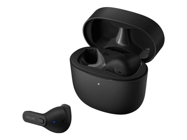 Philips TAT2236BK - True wireless-hodetelefoner med mikrofon - i øret - Bluetooth - svart