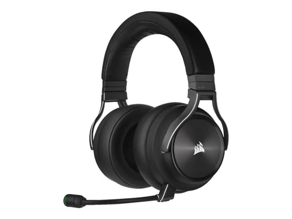 CORSAIR Gaming VIRTUOSO RGB XT - Headset - fullstorlek - Bluetooth/radiofrekvens 2,4 GHz - trådlös, kabelansluten - USB, 3,5 mm kontakt - skiffer