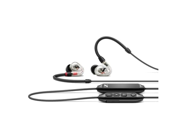 Sennheiser IE 100 PRO, Kuulokkeet, In-ear, Calls/Music, Musta, Läpinäkyvä, Kaksikanavainen, Moninäppäin, Volume +, Volume -