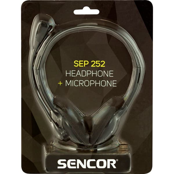 SENCOR Stereo Hovedtelefoner m/mikrofon
