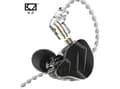 Pikkukuva 4 / 4: KZ Acoustics ZSN Pro X mikrofonilla Mustat kuulokkeet 3,5 mm:n kuulokkeet