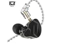 Pikkukuva 2 / 4: KZ Acoustics ZSN Pro X mikrofonilla Mustat kuulokkeet 3,5 mm:n kuulokkeet