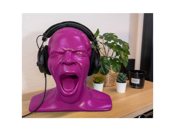 OEHLBACH D1C35420, Headphone holder, 1.9 kg, Purple