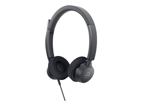 Dell Pro Stereo Headset WH3022 - Hodesett - kablet - USB - Certified for Microsoft Teams, Zoom Certified