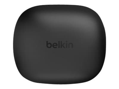Belkin SoundForm Rise - True wireless-hodetelefoner med mikrofon - i øret - Bluetooth - svart