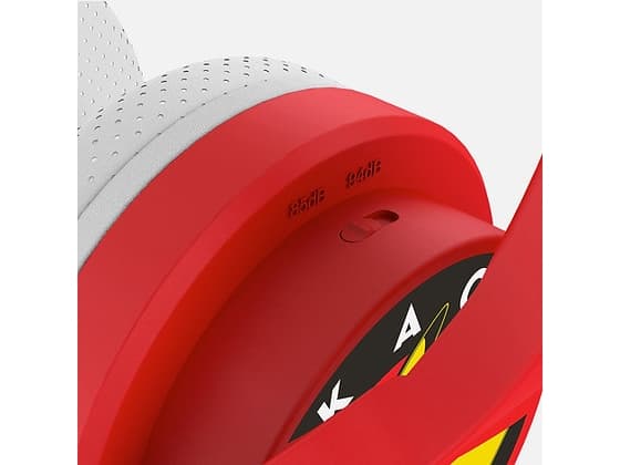 OTL Technologies Pokémon Pikachu, Koblet med ledninger (ikke trådløs), Spilling, 20 - 20000 Hz, 180 g, Hodetelefoner, Rød, Hvit