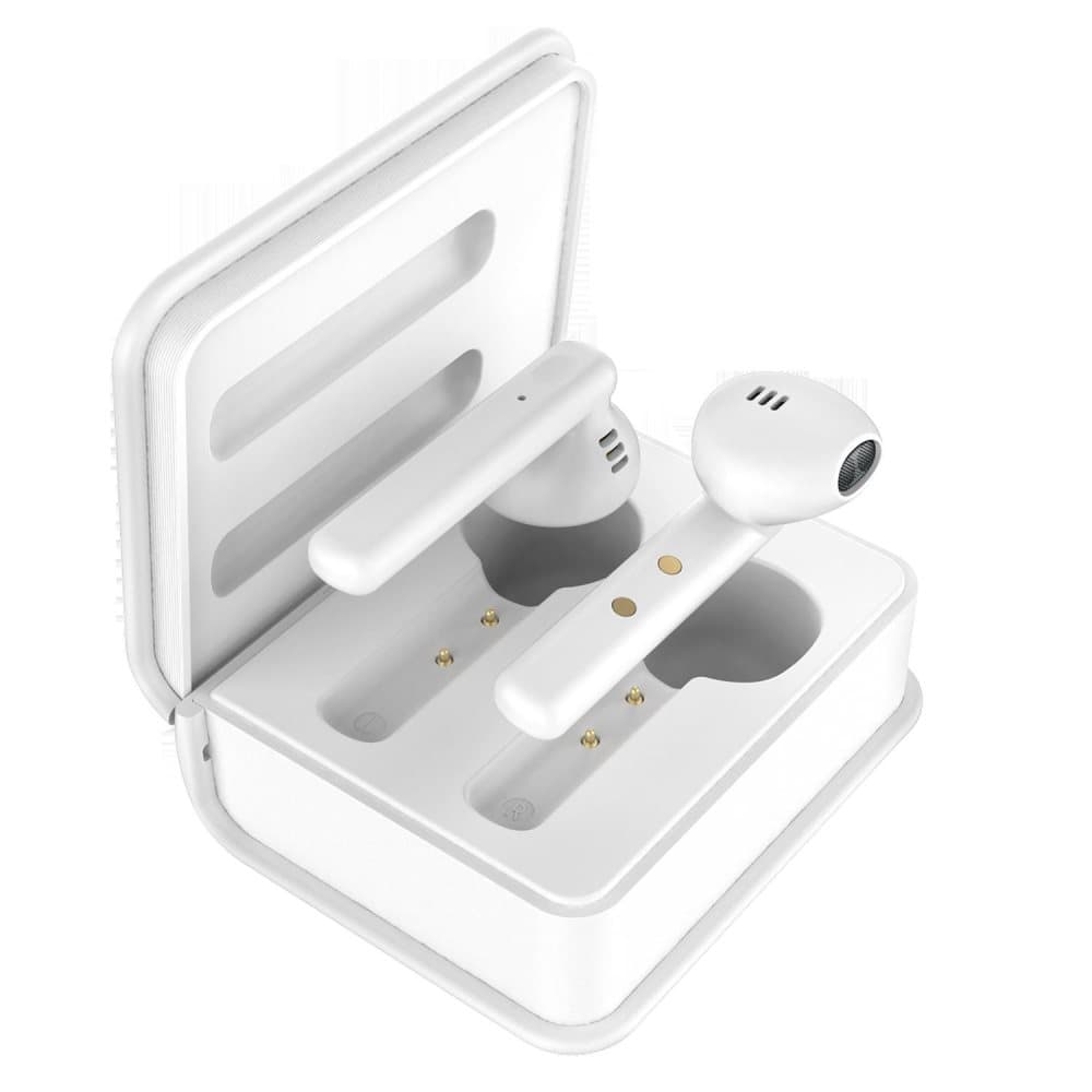 Bluetooth Trend 5 – Trådlösa Hörlurar – VIt Bluetooth Trend 5 – Trådlösa Hörlurar – VIt