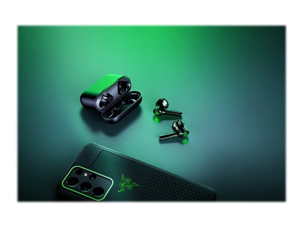Razer Hammerhead True Wireless X - True wireless-hörlurar med mikrofon - inuti örat - Bluetooth
