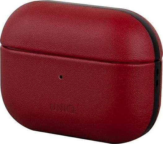 Uniq UNIQ case Terra AirPods Pro Genuine Leather red/red