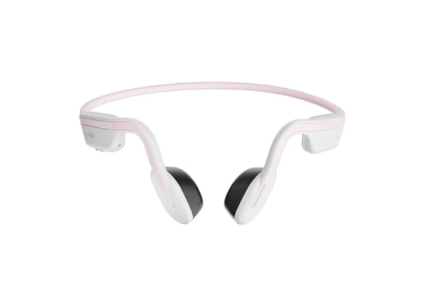 Shokz OpenMove, Trådløs, Samtaler/musikk, 20 - 20000 Hz, 29 g, Hodesett, Rosa, Hvit