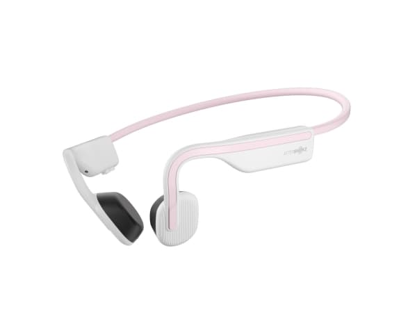 Shokz OpenMove, Trådløs, Samtaler/musikk, 20 - 20000 Hz, 29 g, Hodesett, Rosa, Hvit