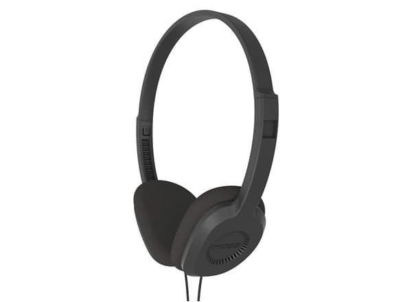 Koss KPH8K - Hodetelefoner - on-ear - kablet - 3,5 mm jakk - svart