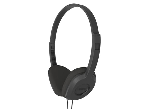 Koss KPH8K - Hodetelefoner - on-ear - kablet - 3,5 mm jakk - svart