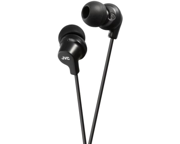 JVC HA-FX10-B-E, Langallinen, 8 - 23000 Hz, Musiikki, 3,3 g, Kuulokkeet, Musta