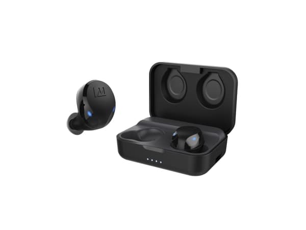MEE audio X10, Trådlös, Idrott, 20 - 20000 hz, 8 g, Hörlurar, Svart