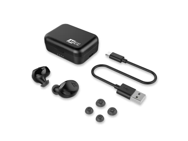 MEE audio X10, Trådlös, Idrott, 20 - 20000 hz, 8 g, Hörlurar, Svart