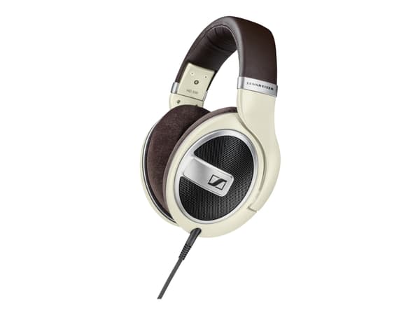 Sennheiser HD 599, Langallinen, Musiikki, 12 - 38500 Hz, Kuulokkeet, Ruskea, Norsunluu