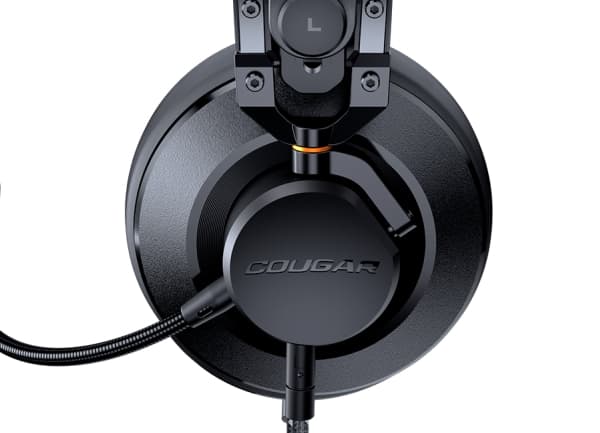 COUGAR VM410 CLASSIC - Hodesett - full størrelse - kablet - 3,5 mm jakk