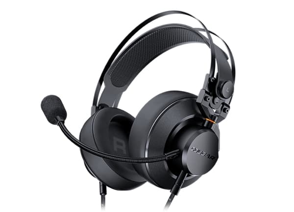 COUGAR VM410 CLASSIC - Hodesett - full størrelse - kablet - 3,5 mm jakk