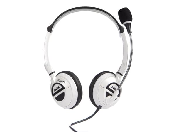 NGS MSX6Pro, Koblet med ledninger (ikke trådløs), Samtaler/musikk, 20 - 25000 Hz, Hodesett