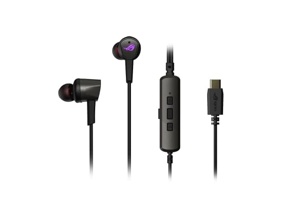ASUS ROG CETRA II, Langallinen, 20 - 40000 Hz, Pelaaminen, 30 g, Kuulokkeet, Musta
