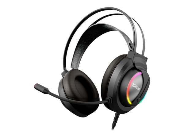 KROM Kappa - Hodesett - full størrelse - kablet - 3,5 mm jakk