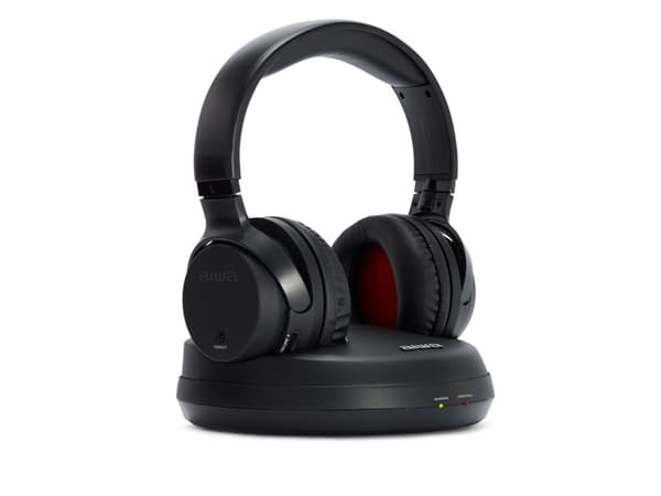 Aiwa WHF-880, Langaton, Musiikki, 40 - 18000 Hz, Kuulokkeet, Musta