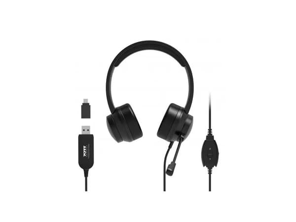 PORT Connect - Headset - på örat - kabelansluten - USB-A