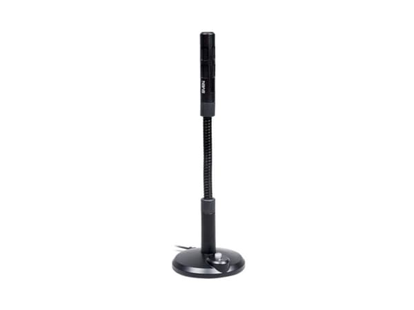 SVEN MK-490, Bordmikrofon, -58 dB, 20 - 16000 Hz, Koblet med ledninger (ikke trådløs), 3.5 mm (1/8"), Sort