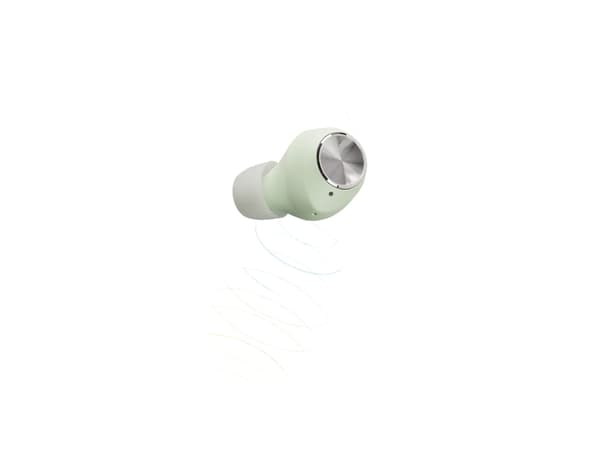 Sudio T2 - True wireless-hodetelefoner med mikrofon - i øret - Bluetooth - aktiv støydemping - jade