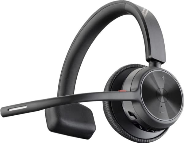 POLY Voyager 4310 UC, Kabel & Trådlös, Kontor/callcenter, 122 g, Headset, Svart