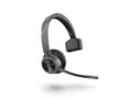 Miniatyrbild 1 av 4: POLY Voyager 4310 UC, Kabel & Trådlös, Kontor/callcenter, 122 g, Headset, Svart