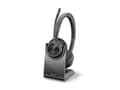 Miniatyrbild 1 av 4: POLY Voyager 4320 UC, Trådlös, Kontor/callcenter, 162 g, Headset, Svart