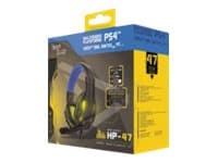 Steelplay HP-47 - Hodesett - full størrelse - kablet - USB, 3,5 mm jakk